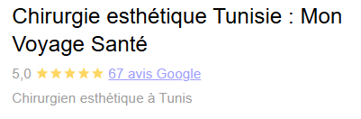 chirurgie esthétique tunisie avis